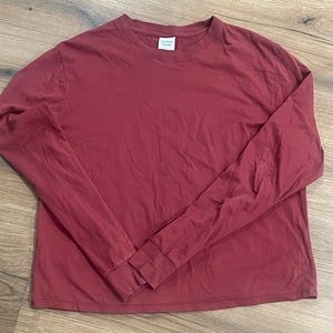 Outdoor Secrets Red Long Sleeve
